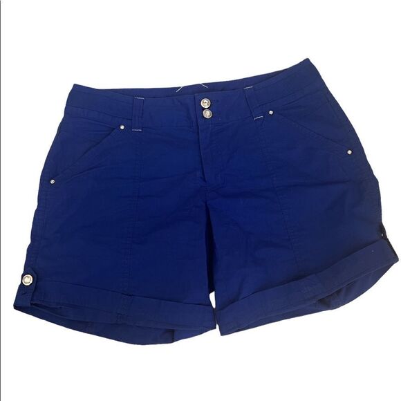 INC International Concepts Royal Blue Shorts Sz 2 - Picture 1 of 13